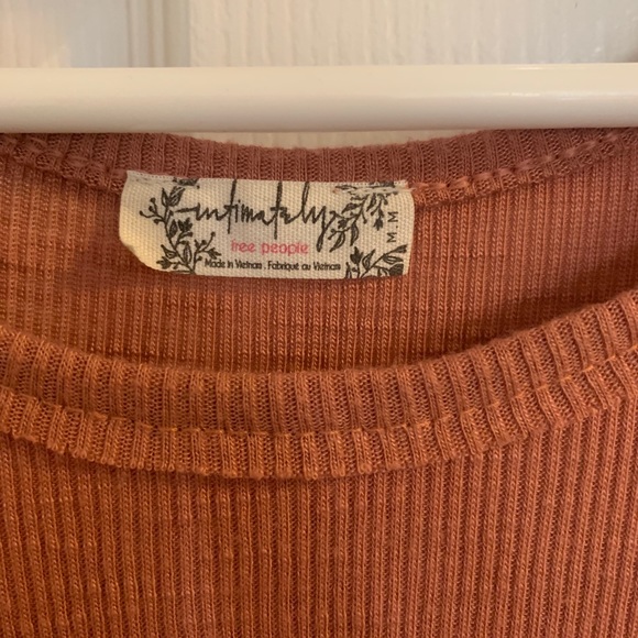 Orange free people tank - Picture 3 of 3